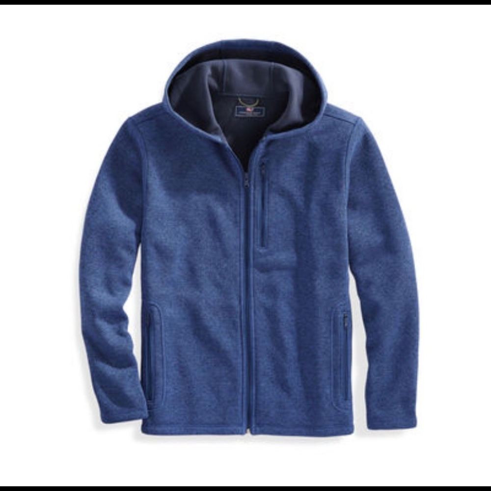 Mountain sweater fleece hoodie for men